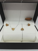 Load image into Gallery viewer, Ensemble coeur d'Argent 925
