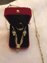 Load image into Gallery viewer, Parrure en plaqué or
