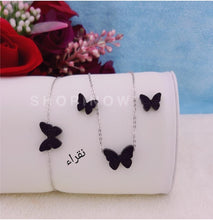 Load image into Gallery viewer, Ensemble des papillons d'Argent 925
